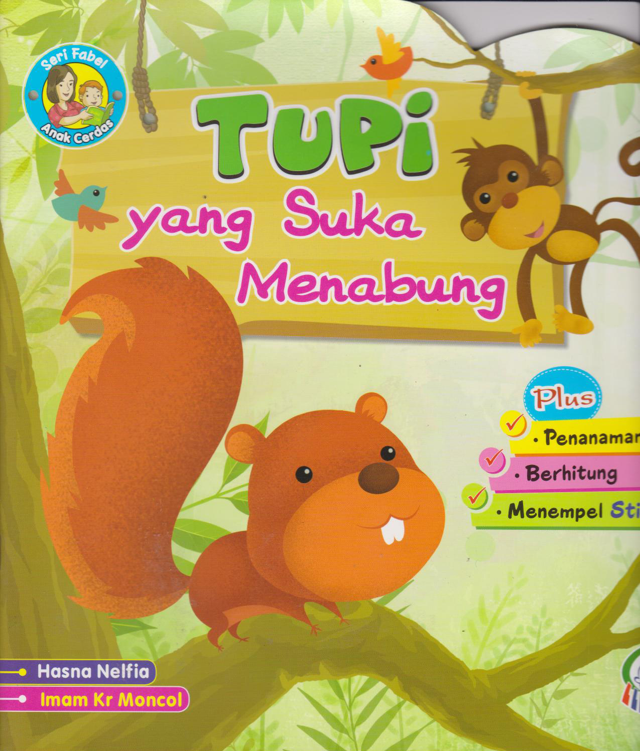 Sampul Tupi yang suka menabung / Hasna nelfia