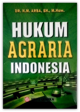 Sampul Hukum Agraria Indonesia / Arba