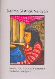 Cover Delima si anak nelayan / A.A. Istri Mas Wulantrisna