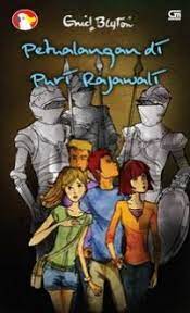 Sampul Petualangan di Puri Rajawali / Enid Blyton