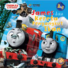 Sampul Thomas & Friends ,James dan kereta pengangkut ikan / Awdry, W. (penulis -) - (Railway series) Ayu Prameswary (editor) (penerjemah) Windrati Hapsari (editor)