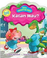 Sampul Seri keluarga dino Kalian Mau? / Endah Herawati