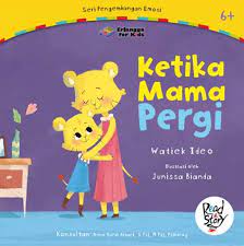 Sampul Ketika mama pergi / Watiek Ideo