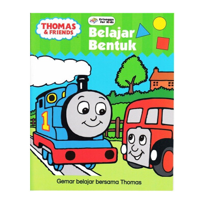 Cover Thomas & Friends :  Belajar Bentuk / Ayu Pramewary