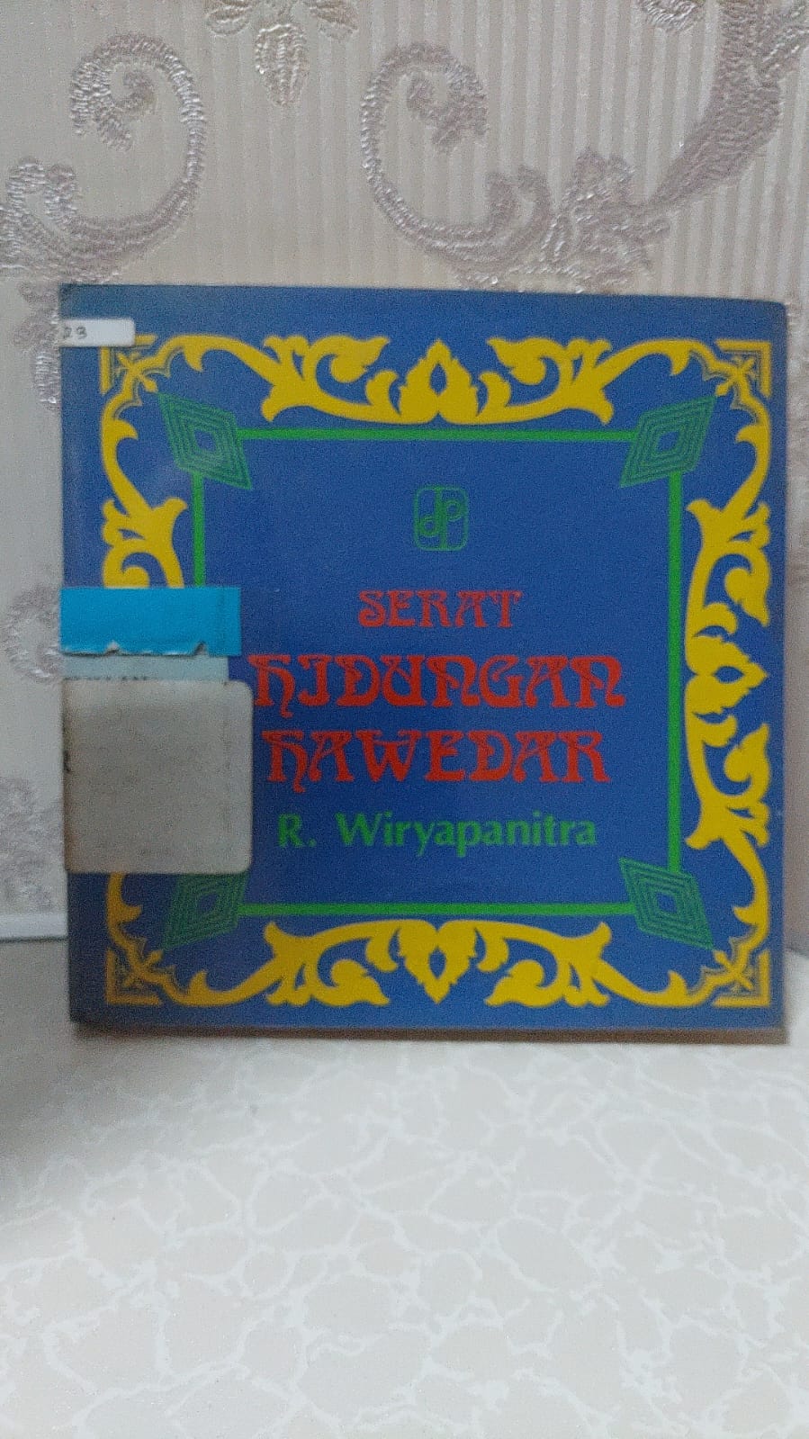 Sampul Serat Kidungan Kawedar / R. Wiryapanitra