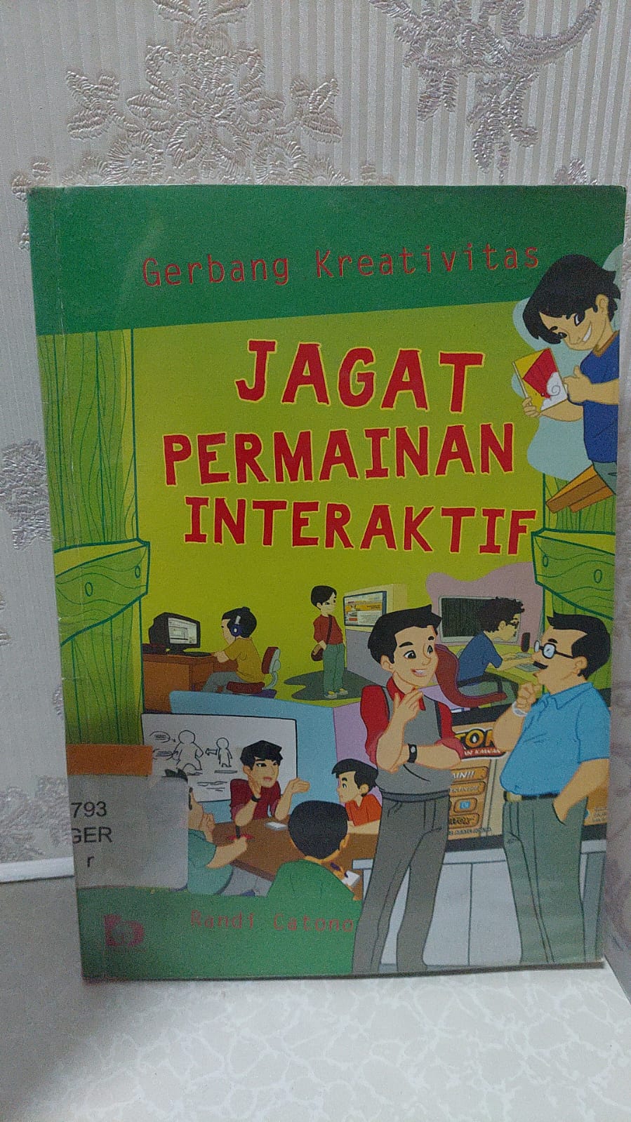 Sampul Gerbang Kreativitas, Jagat permainan interaktif / Randi Catono