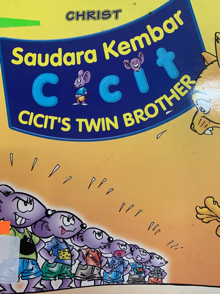 Sampul Saudara kembar cicit :  cicit's twin brother / CHRIST
