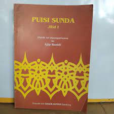 Sampul Puisi sunda jilid 1 / Ajip Rosidi