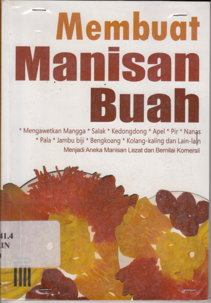 Cover Membuat manisan buah / Ayu rini
