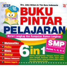 Sampul Buku Pintar Pelajaran SMP 6 in 1 / Tim Guru Indonesia