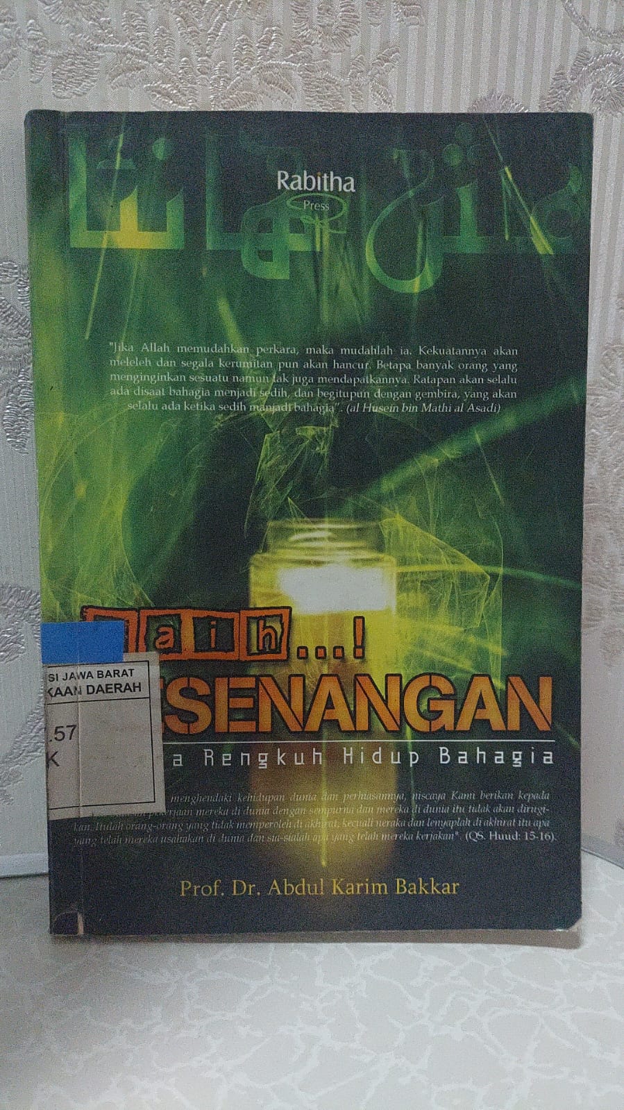 Sampul Raih...! Kesenangan / Abdul Karim Bakkar