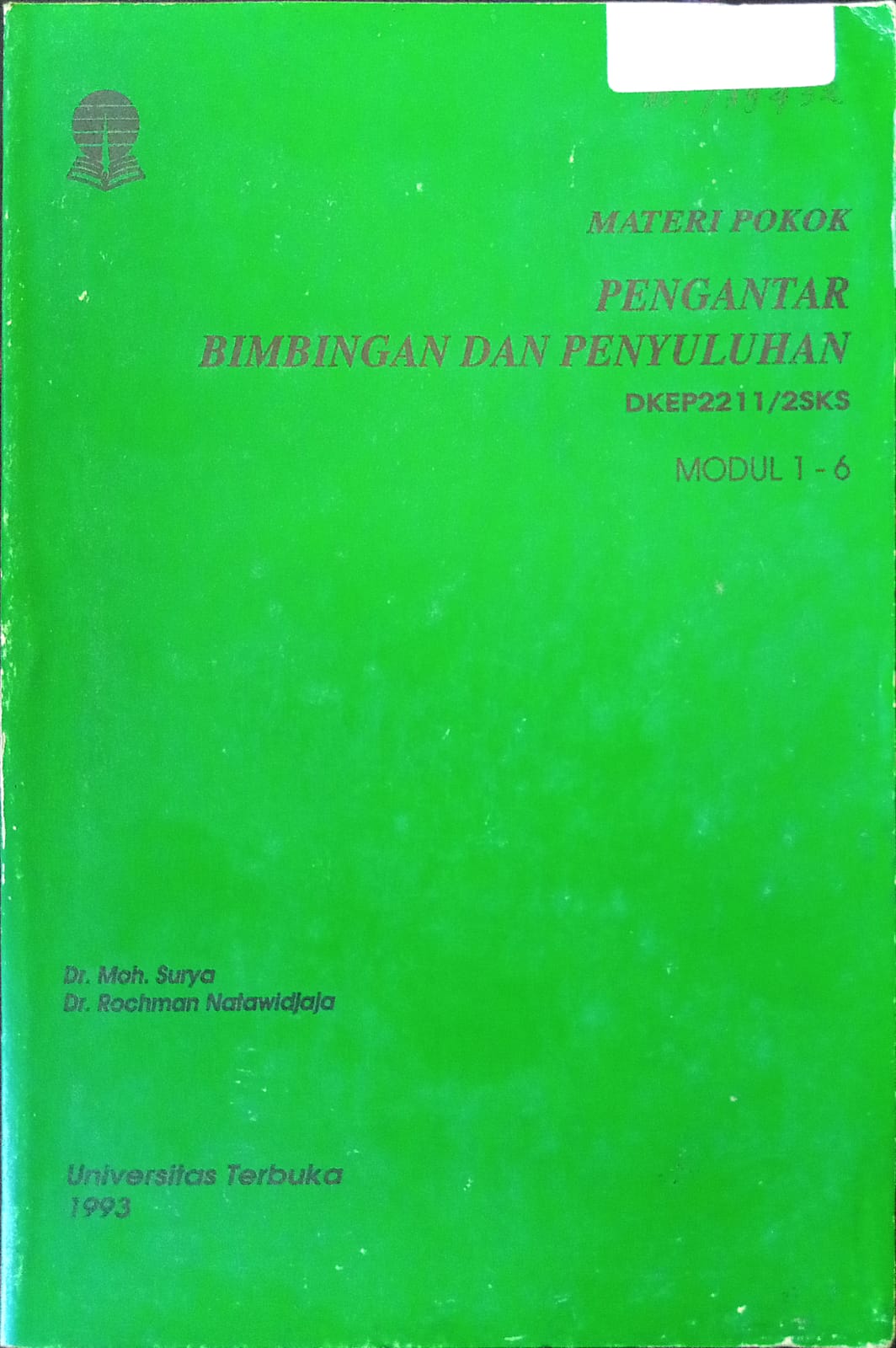 Sampul Materi Pokok Dasar - Dasar Kependidikan  Modul 1-6 :  DKEP2210/ 2 SKS / Redja Mudyahardjo . dkk