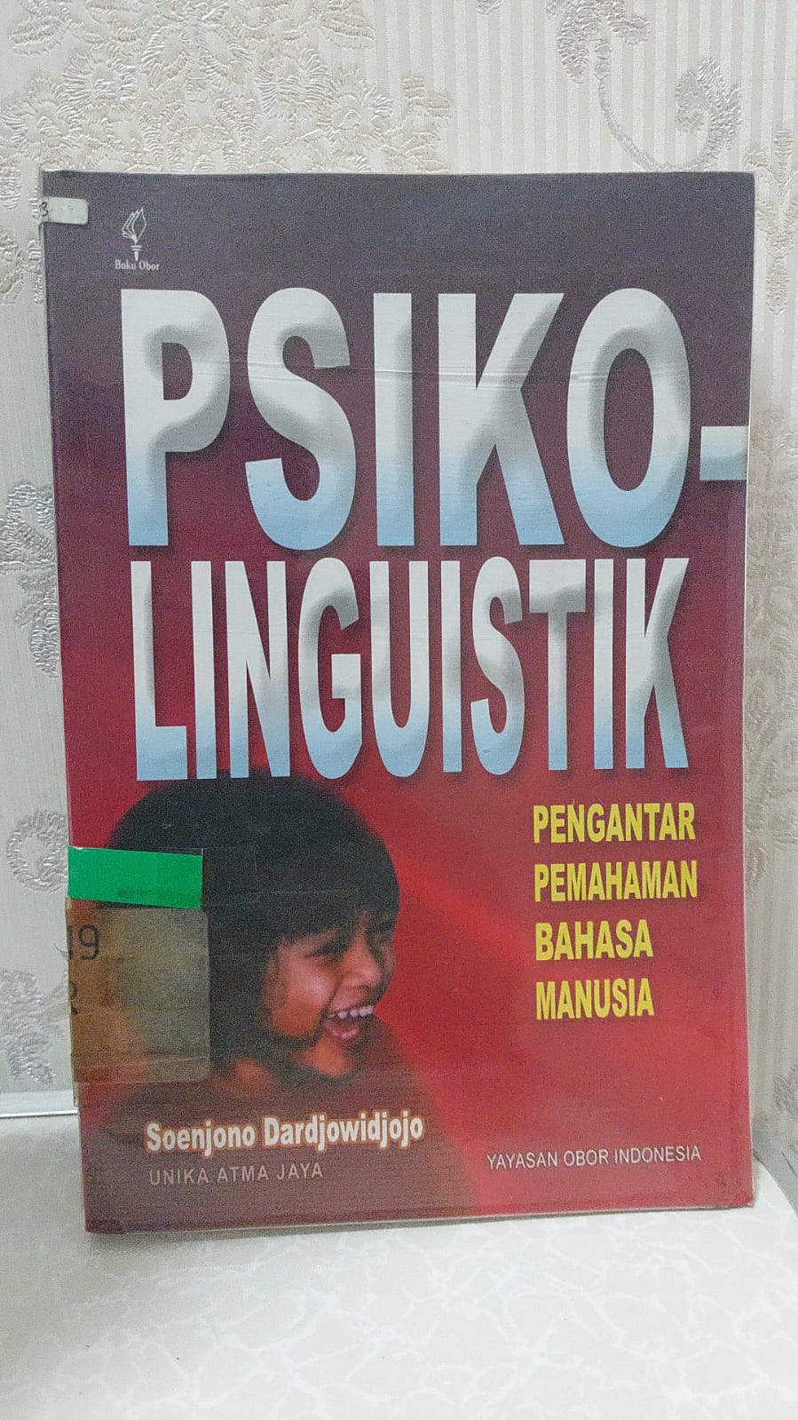 Sampul Psikolinguistik :  Pengantar Pemahaman Bahasa Manusia / Soenjono Dardjowidjojo