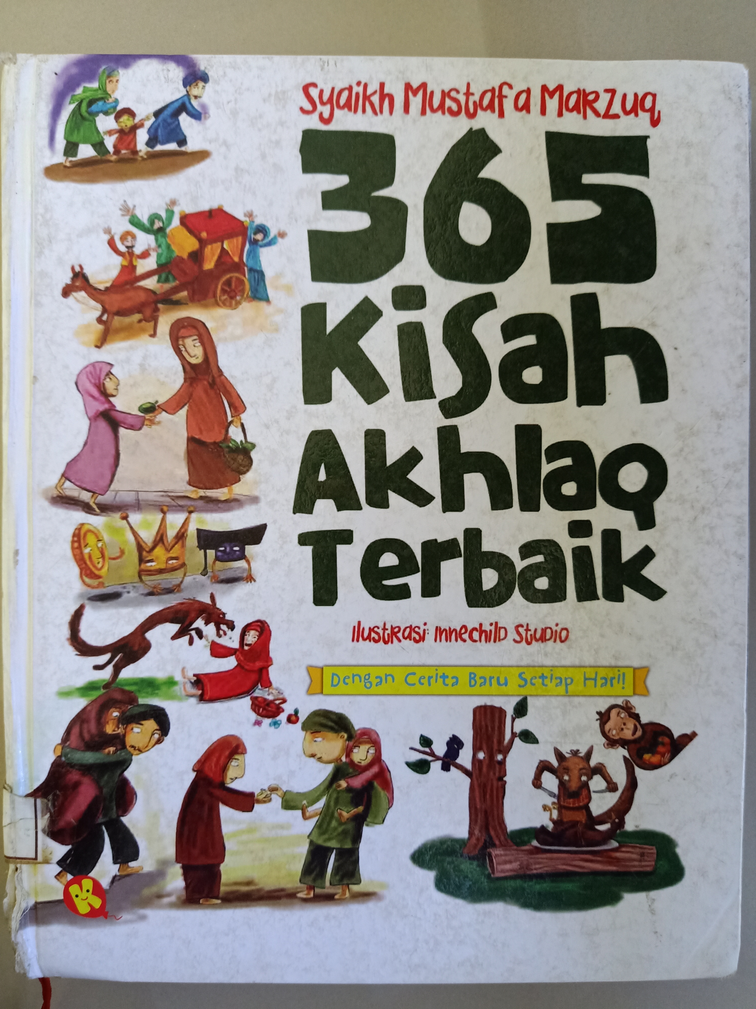 Sampul 365 Kisah akhlak terbaik / Syaikh ibrahim marzuq
