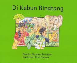 Sampul Di Kebun Binatang / Nyoman Sri Utami (penulis)