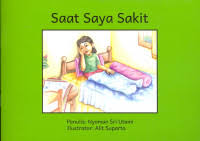 Sampul Saat saya sakit / Nyoman Sri Utami