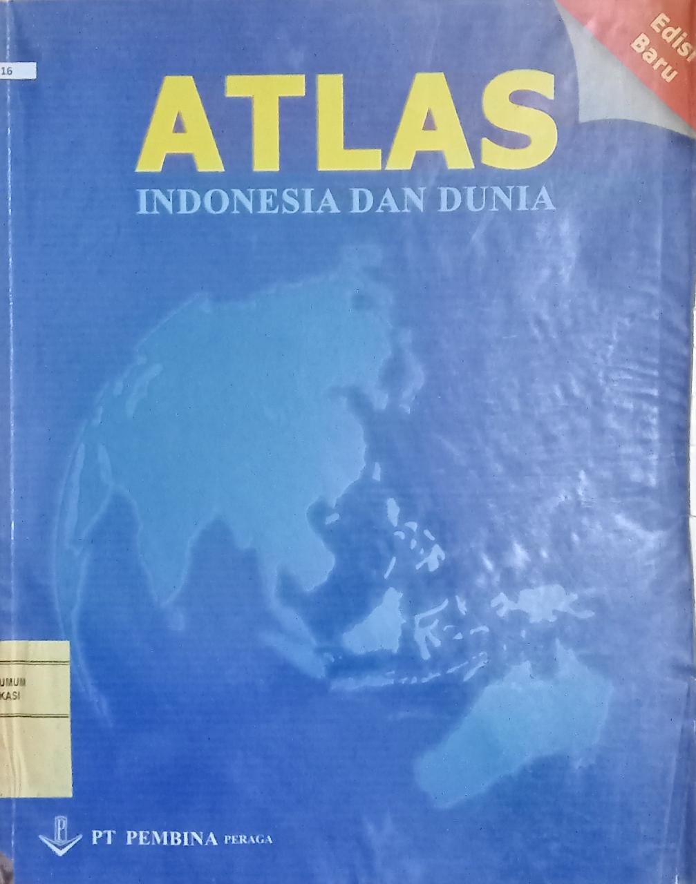 Cover Atlas :  Indonesia dan dunia / Salahudin Damar jaya