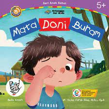Cover Mata Doni buram / Vicka Farah Diba (penulis) Ayu Prameswari (editor) Windrati Hapsari (editor) Bella Ansori (ilustrator)