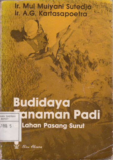 Sampul Budi Daya Tanaman Padi di Lahan Pasang Surut / Mul Mulyani Sutedjo
