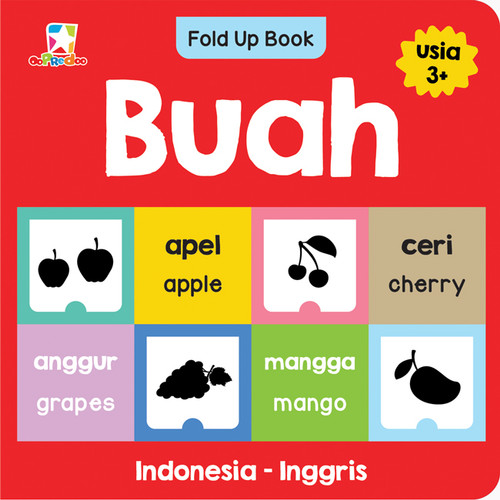 Sampul Fold up book Buah / Tim