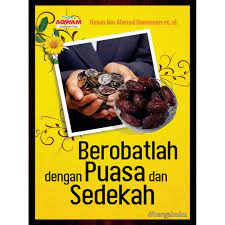 Sampul BEROBATLAH DENGAN PUASA DAN SEDEKAH / Hasan Bin Hammam
