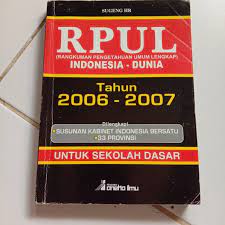 Sampul RPUL ( Rangkuman pengetahuan umum lengkap ) Indonesia-Dunia Tahun 2006-2007 / Sugeg HR