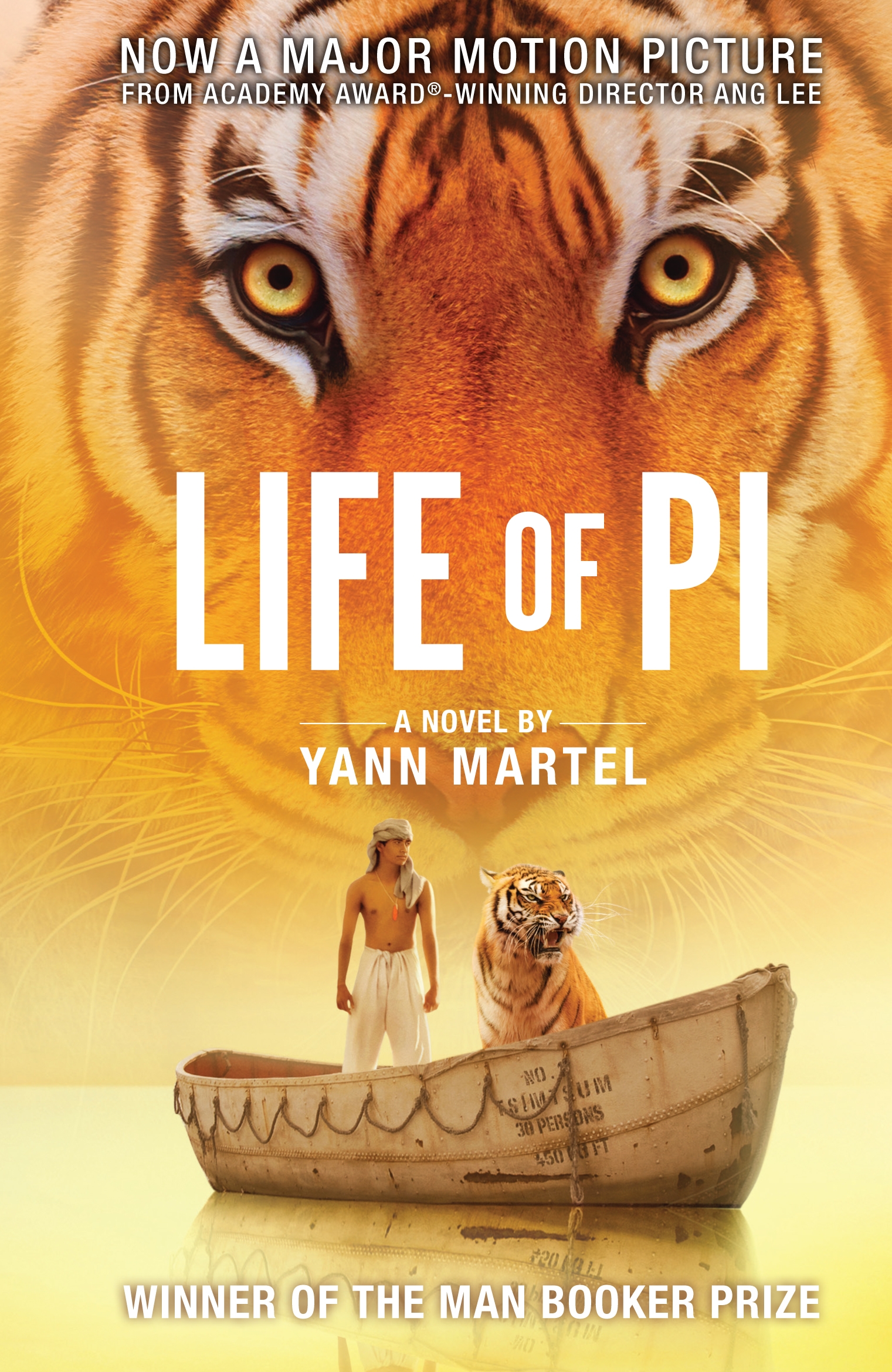 Sampul Life of pi :  kisah pi / Yann martel