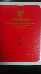 Sampul Himpunan  Peraturan Perundang-undangan  Republik Indonesia tahun 2003 ( 5 )