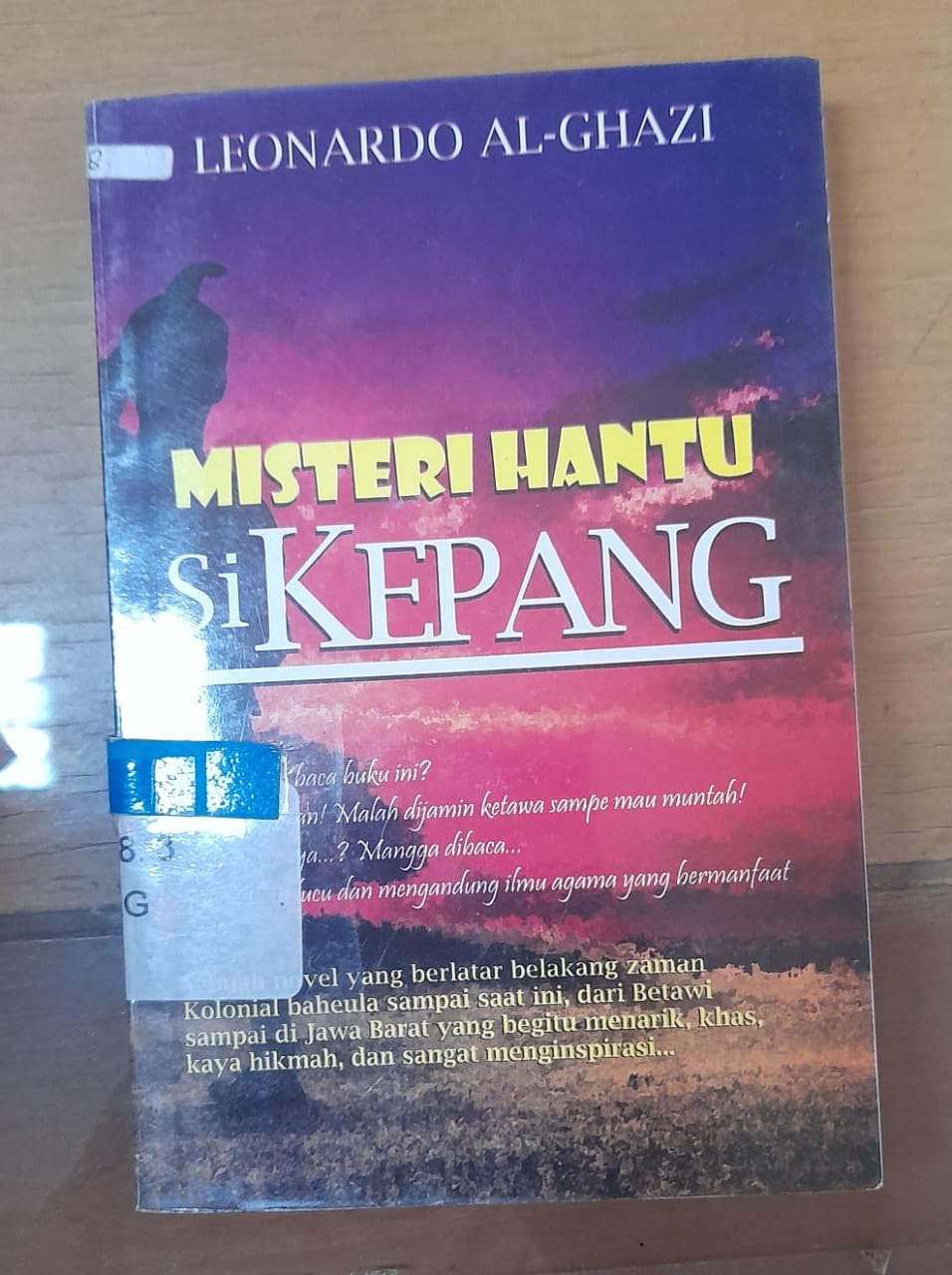 Sampul Misteri Hantu Si Kepang / Leonardo Al-Ghazi
