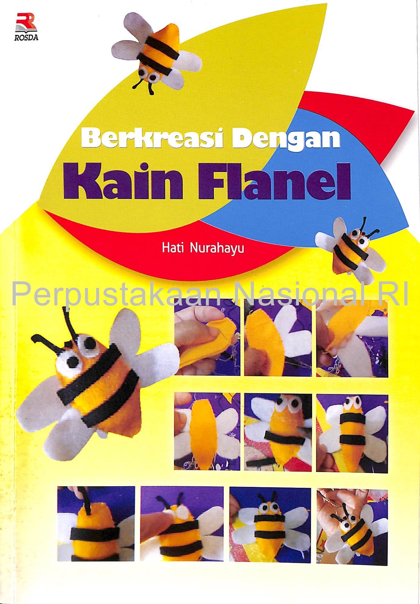 Sampul Berkreasi dengan kain flanel / Hati Nurahayu