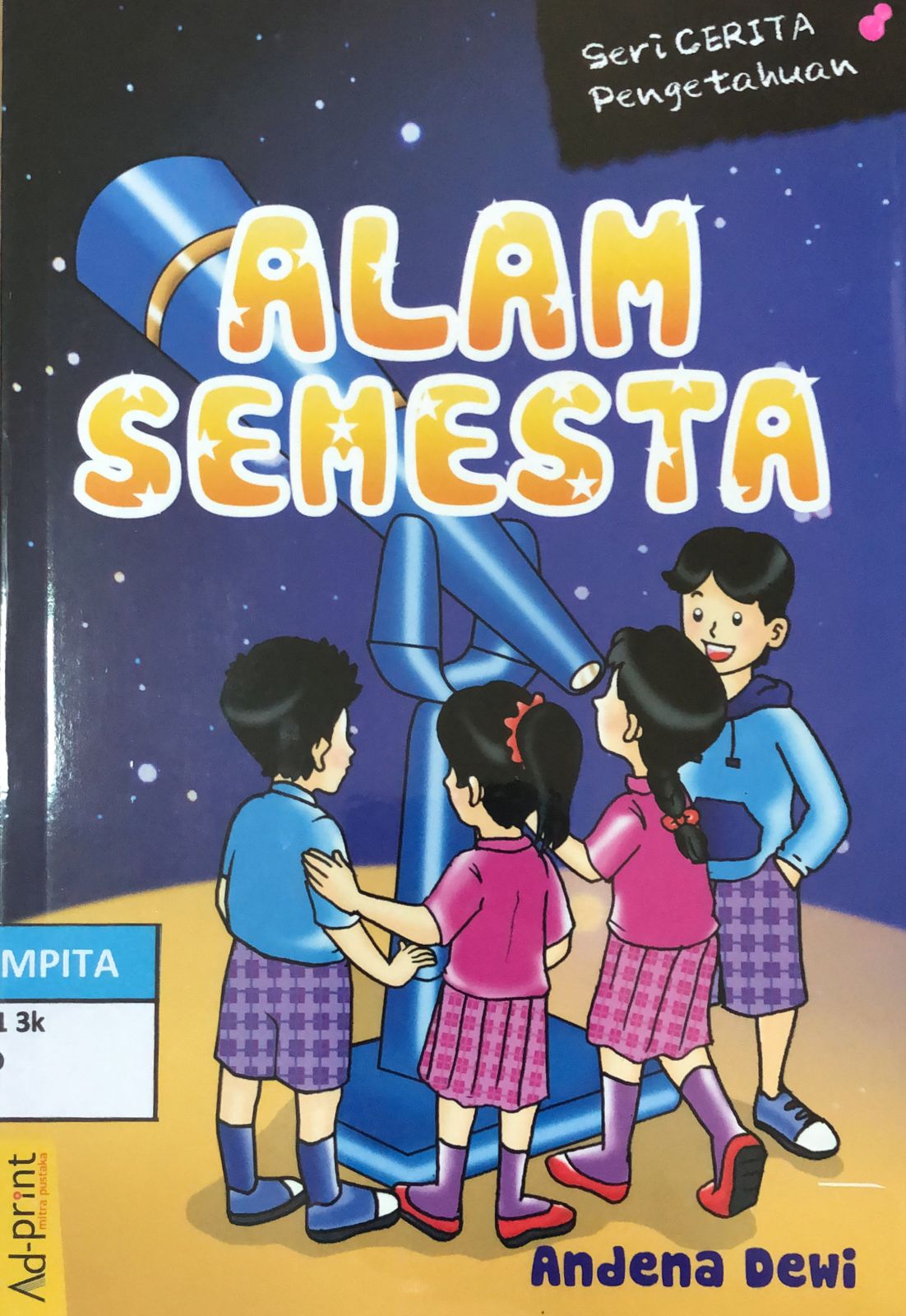 Sampul Alam semesta / Andena Dewi