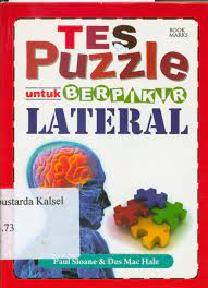 Sampul Tes puzzle untuk berpikir lateral
