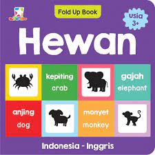 Sampul Fold Up Book Hewan / Tim EFK