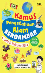 Sampul Kamus pengetahuan alam bergambar :  Untuk pelajar SD / Indah Nurdiana