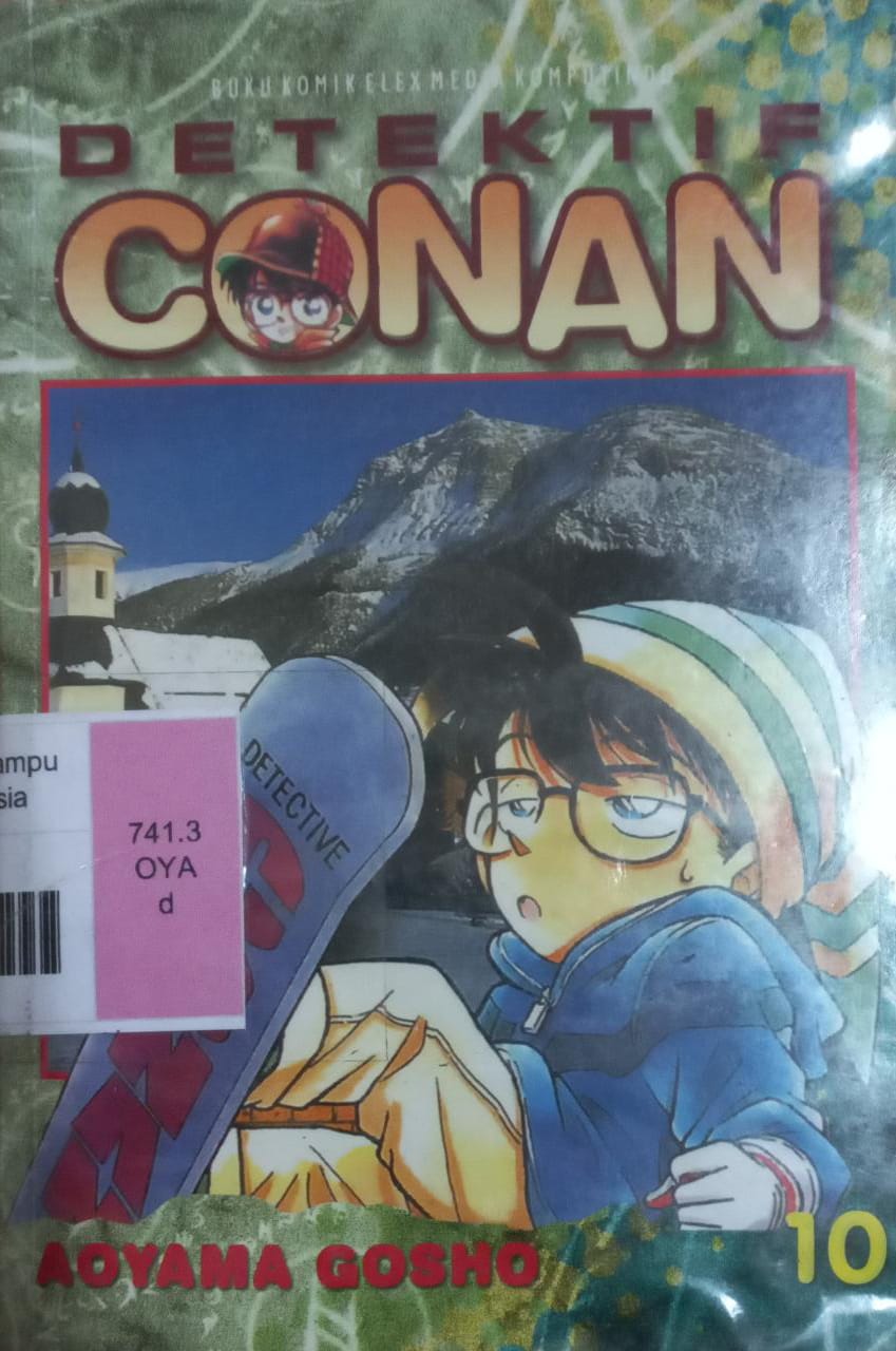 Sampul Detektif Conan 10 / Aoyama Gosho