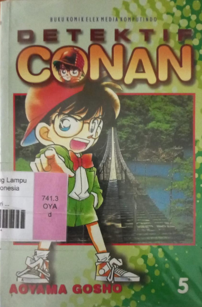 Sampul Detektif Conan 5 / Aoyama Gosho