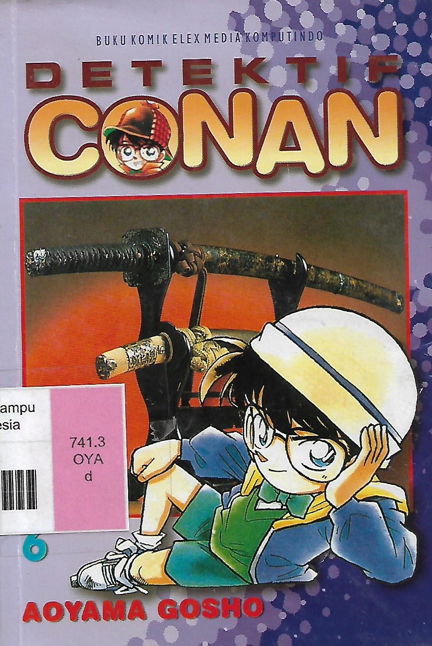 Sampul Detektif Conan 6 / Aoyama Gosho