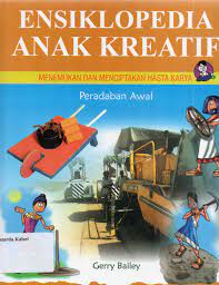 Sampul Ensiklopedia Anak Kreatif Menemukan Dan Menciptakan Hasta Karya  10  Penemu Terbesar Dunia / Gerry Bailey