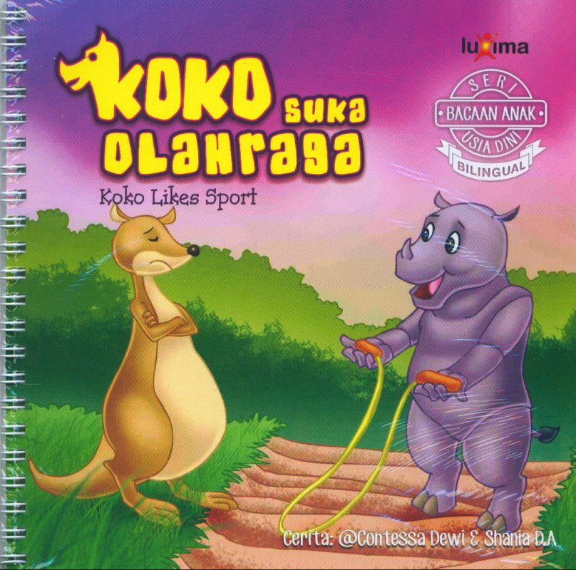 Sampul Koko Suka Olahraga / Contessa Dewi & Shania D.A