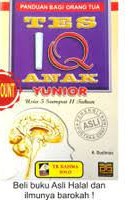 Sampul TES IQ ANAK YUNIOR / Arif Budiman