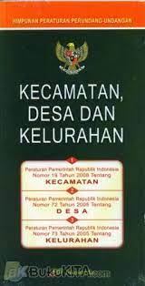 Sampul UNDANG-UNDANG KECAMATAN, D DAN KECAMATANESA / Tim Redaksi Fokusmedia