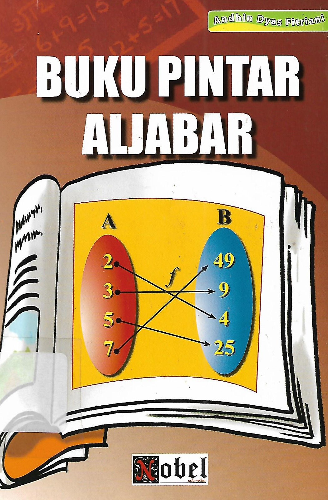 Sampul Buku pintar aljabar / Andhin dyas fitriani