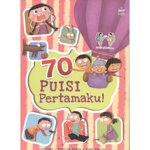 Sampul 70 puisi pertamaku / Dwei Widyastuti