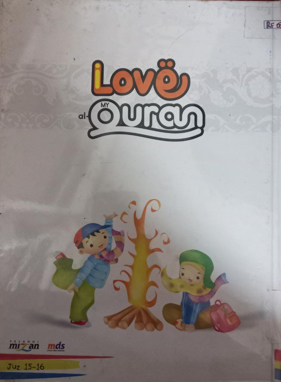 Sampul Tafsir dan Terjemahan Al-Quran Jilid 8 :  I Love My Al-Quran / Irfan Amalee