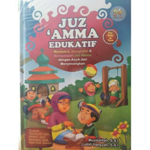 Cover Juz 'Amma Edukatif for Kids & Teen / Muzdalifah