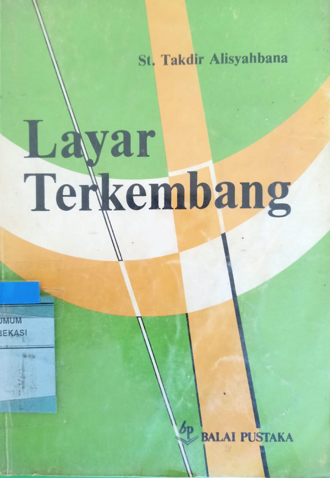 Cover Layar terkembang / Takdir alisyahbana