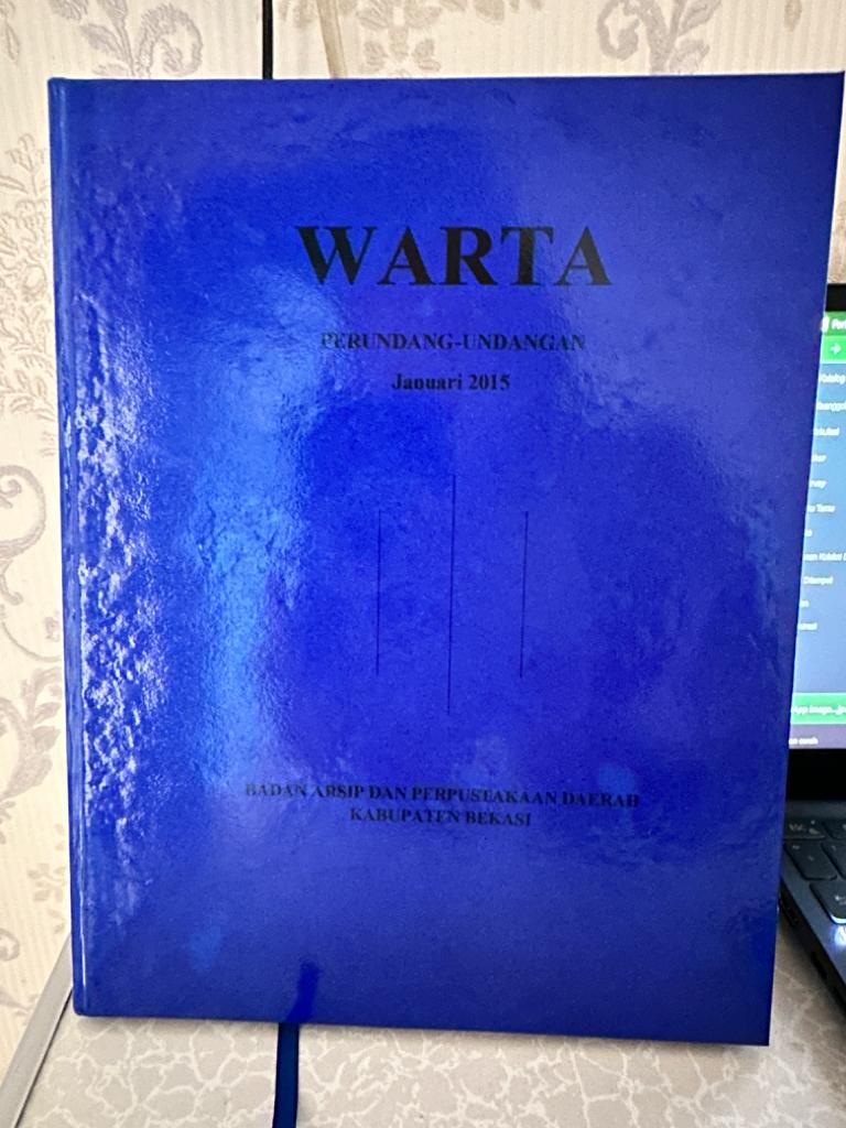 Sampul Warta Perundang-Undangan Bulan Januari 2015 / M. Saiful Hadi