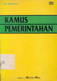 Sampul Kamus Pemerintahan / Moekijat