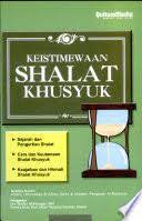 Sampul Keistimewaan Shalat Khusyuk / Nurdin