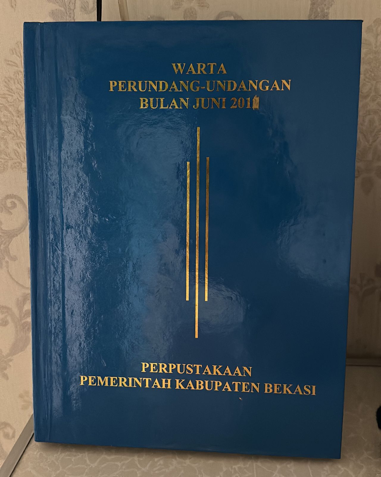 Sampul Warta Perundang-Undangan Bulan Juni 2011 Edisi 3069 / Ahmad Mukhlis Yusuf